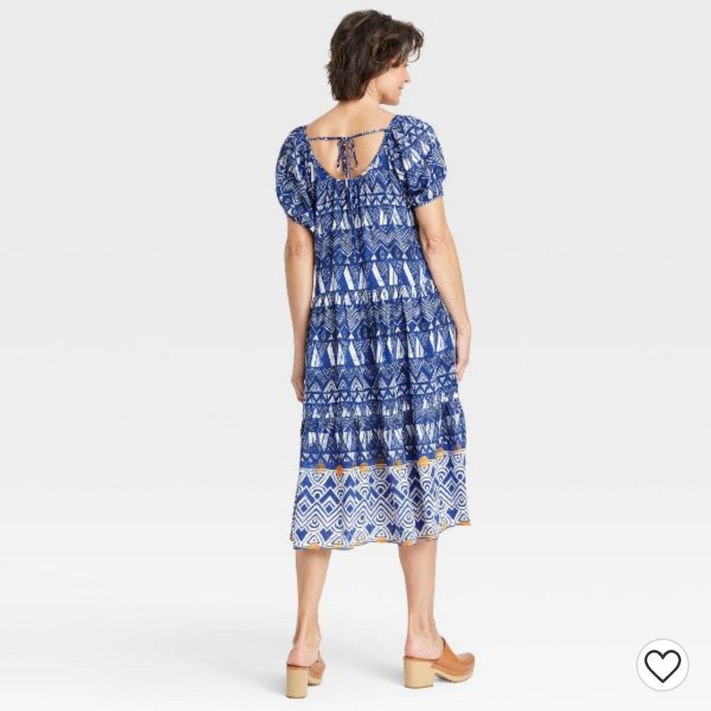 Knox Rose Tiered Boho Dress NWT XS - Picture 8 of 11